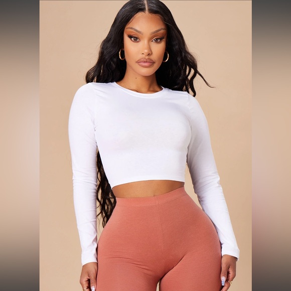 Fashion Nova Mock Neck Long Sleeve Top - Picture 3 of 5